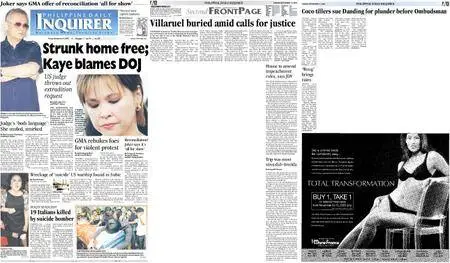 Philippine Daily Inquirer – November 14, 2003