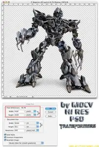 TRANFORMERS HI RES PSD