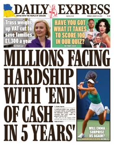 Daily Express (Irish) – August 29, 2022
