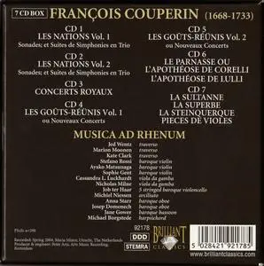Francois Couperin - Chamber Music (Complete) - Musica ad Rhenum, Jed Wentz (2004) {7CD Box Set Brilliant Classics 92178}