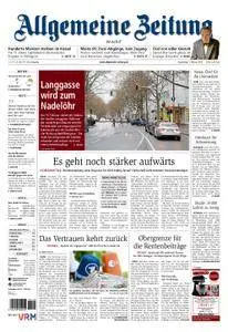 Allgemeine Zeitung Mainz - 01. Februar 2018