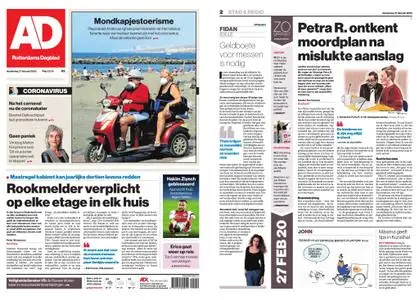 Algemeen Dagblad - Rotterdam Stad – 27 februari 2020