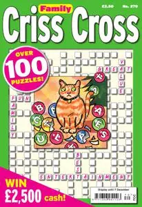 Family Criss Cross – November 2017