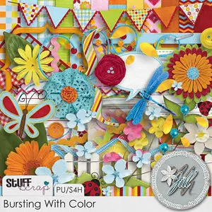 Scrap Kit: Bursting With Color