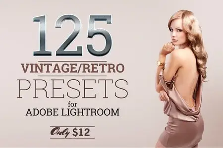 CreativeMarket - 125 Lightroom Vintage/Retro Presets