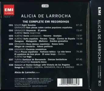 Alicia de Larrocha - Complete EMI Recordings (2010) [8CD BoxSet] {EMI Classics}