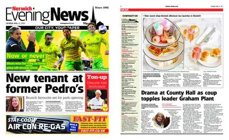 Norwich Evening News – April 22, 2023