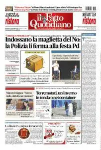 Il Fatto Quotidiano - 4 Settembre 2016