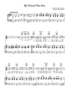 My Friend The Sea - Petula Clark (Piano-Vocal-Guitar (Piano Accompaniment))