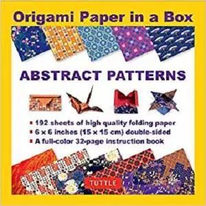 Origami Paper in a Box - Abstract Pattern