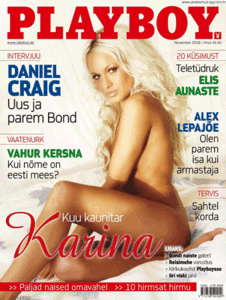 Karina (Playboy 11 2008 / Estonia)