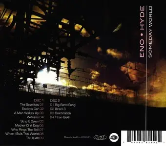 Brian Eno & Karl Hyde - Someday World (2014) {Opal-Warp 2CD Special Edition}