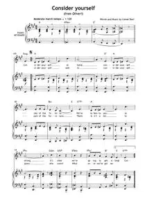 from Oliver - Consider yourself