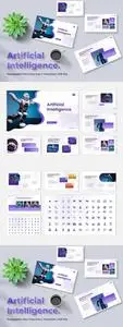 Artificial Intelligence Powerpoint Template TQW4THG