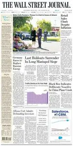 The Wall Street Journal - 18 May 2022