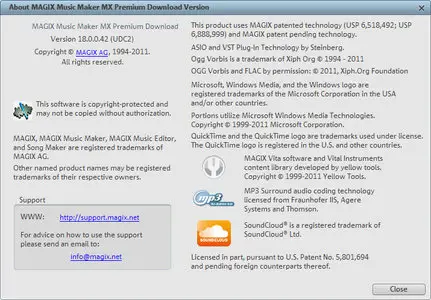 MAGIX Music Maker MX Premium 18.0.0.42