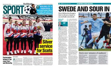 The Herald Sport (Scotland) – August 04, 2021