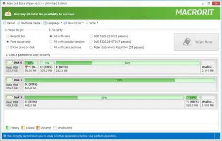 Macrorit Data Wiper 7.2.0 Multilingual