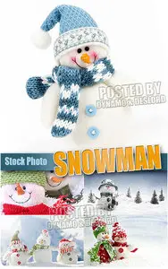 Snowman - UHQ Stock Photo