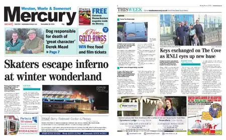 Weston, Worle & Somerset Mercury – November 29, 2018
