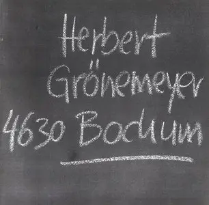 Herbert Grönemeyer – 4630 Bochum (1984)