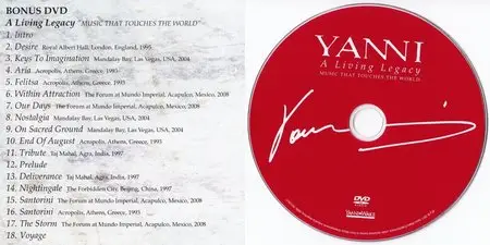 Yanni - Truth Of Touch (2011) [CD+DVD]