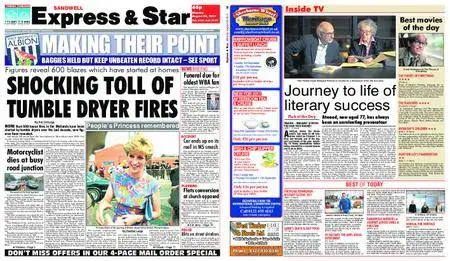 Express and Star Sandwell Edition – August 28, 2017