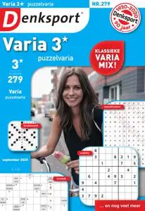 Denksport Varia 3* Puzzelvaria – 03 september 2020