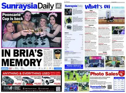 Sunraysia Daily – September 30, 2022