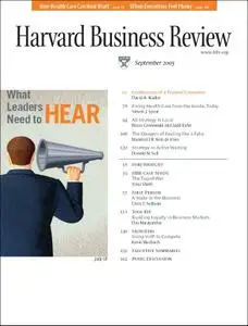 Harvard Business Review / September 2005 / REPOST