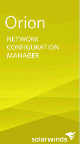 SolarWinds Orion Network Configuration Manager 5.0 DLX Edition