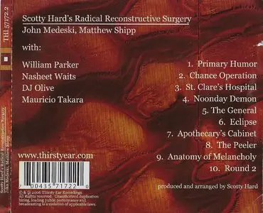 John Medeski, Matthew Shipp - Scotty Hard's Radical Reconstructive Surgery (2006) {Thirsty Ear Recordings}