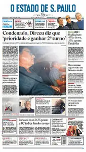  Jornal O Estado de São Paulo - 11 de outubro de 2012 - Quinta