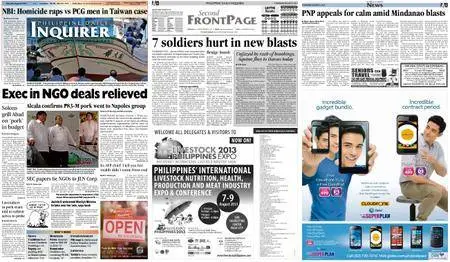 Philippine Daily Inquirer – August 08, 2013