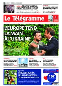 Le Télégramme Ouest Cornouaille – 17 juin 2022