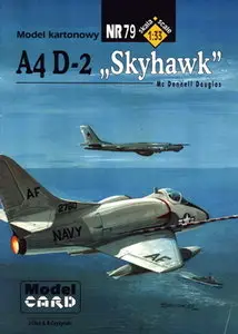 ModelCard 079 Mc Donnell Douglas A4D-2 Skyhawk [Paper model]