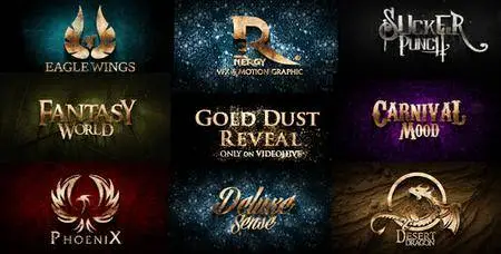 Gold Dust Reveal - Project for After Effects (VideoHive)