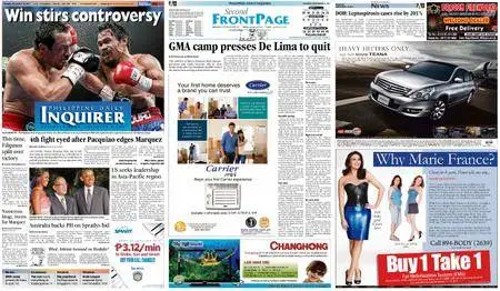 Philippine Daily Inquirer – November 14, 2011