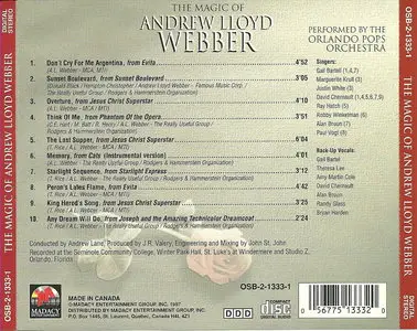 Orlando Pops Orchestra - The Magic Of Andrew Lloyd Webber [3CD] (1997)