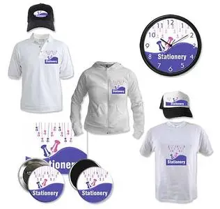 BoxedArt 18108: «Tacked Up Promotional Products Template»