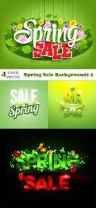 Vectors - Spring Sale Backgrounds 2