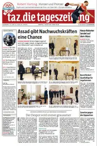 Tageszeitung TAZ vom 07 August 2012