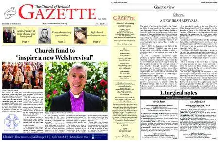 The Church of Ireland Gazette – June 22, 2018