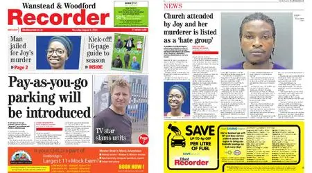 Wanstead & Woodford Recorder – August 08, 2019
