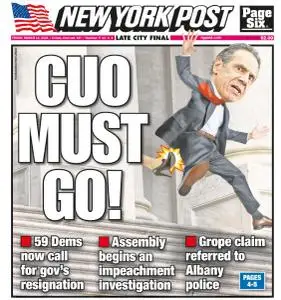 New York Post - March 12, 2021