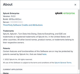 Splunk Enterprise 9.0 (macOS / Linux)