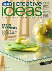 Creative Ideas - March & April 2007