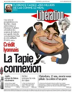 Libération du Vendredi 25 Janvier 2013