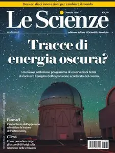 Le Scienze - Gennaio 2016