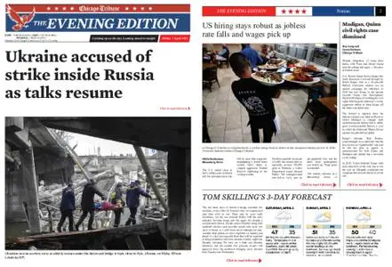 Chicago Tribune Evening Edition – April 01, 2022